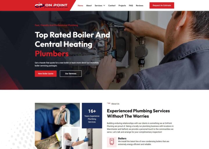 Sitesup Contact Plumber 1 Website